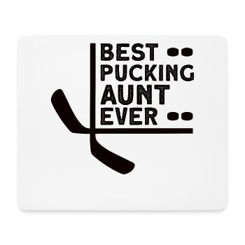 Eishockey-spieler Lustiger Eishockey-team-tormann - Mousepad (Querformat) - Weiß - Vorne