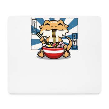 Bearded Dragon - Mouse Pad (horizontal) - white - Front