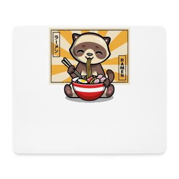 Frettchen - Mousepad (Querformat) - Weiß - Vorne