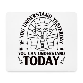 History historian History - Mouse Pad (horizontal) - white - Front