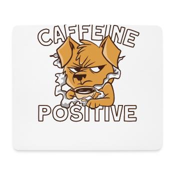 I don't like morning people caffeine positive - Mouse Pad (horizontal) - white - Front