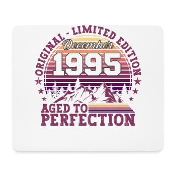 Original December 1995 27th birthday gift - Mouse Pad (horizontal) - white - Front