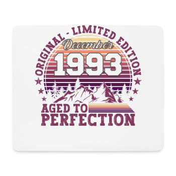 Original December 1993 29th birthday gift - Mouse Pad (horizontal) - white - Front