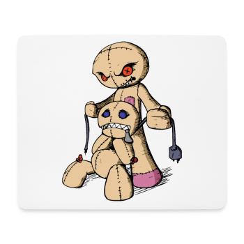 Killing Voodoo is thinking you - Mousepad (Querformat) - Weiß - Vorne