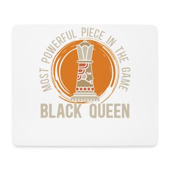 Schwarze Königin Schwarze Geschichte - Mousepad (Querformat) - Weiß - Vorne