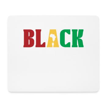 Entschuldigungslos Black History Afroamerikaner - Mousepad (Querformat) - Weiß - Vorne