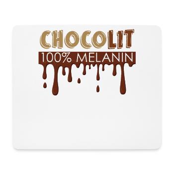 Blackity Schwarze Geschichte African American - Mousepad (Querformat) - Weiß - Vorne
