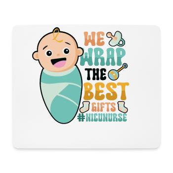 We wrap the best gifts - Mouse Pad (horizontal) - white - Front