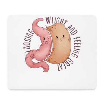 Sleeve gastrectomy sleeve gastrectomy - Mouse Pad (horizontal) - white - Front