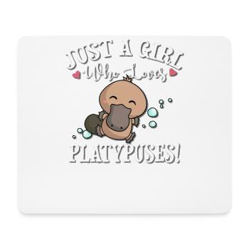 Platypus - Mouse Pad (horizontal) - white - Front
