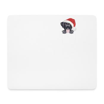 Labrador Merry Christmas - Mouse Pad (horizontal) - white - Front