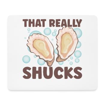Oyster Lovers Funny Oyster Oyster Shucker - Mouse Pad (horizontal) - white - Front