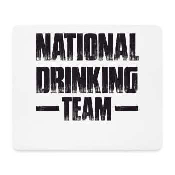Wochenende mit Freunden in der Gruppe Trinken und - Mousepad (Querformat) - Weiß - Vorne