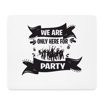 Wochenende mit Freunden in der Gruppe Trinken und - Mousepad (Querformat) - Weiß - Vorne