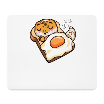 Leopardgecko - Mousepad (Querformat) - Weiß - Vorne