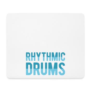 Slightly distracted by rhythmic drums - Mouse Pad (horizontal) - white - Front