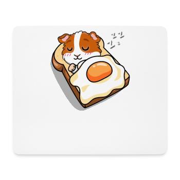 Guinea Pig - Mouse Pad (horizontal) - white - Front