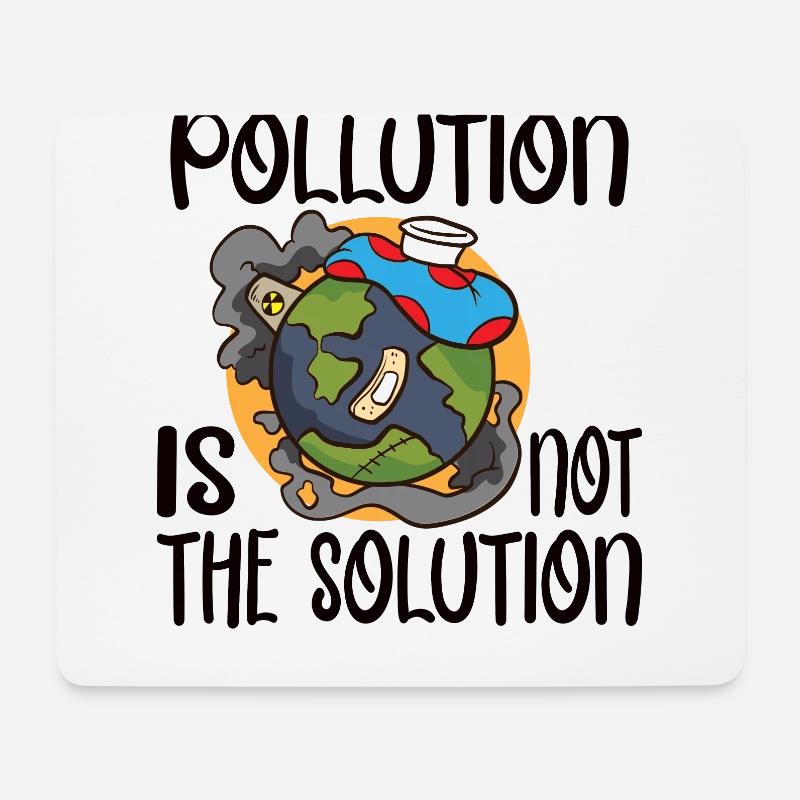 Climate Change Environmental Earth Day 2022 - Mousepad (Querformat) - Weiß