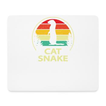 Frettchen - Mousepad (Querformat) - Weiß - Vorne
