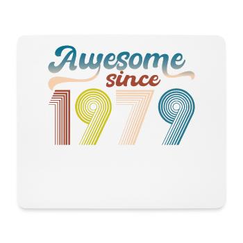Vintage 1979 Retro Bitrthday Limited Edition - Mouse Pad (horizontal) - white - Front