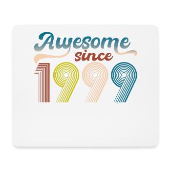 Année 1999 Retro Bitrthday Edition Limitée - Tapis de souris (format paysage) - blanc - Devant