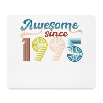 Vintage 1995 Retro Bitrthday Limited Edition - Mouse Pad (horizontal) - white - Front