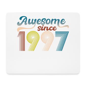 Vintage 1997 Retro Bitrthday Limited Edition - Mouse Pad (horizontal) - white - Front
