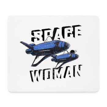 SPACE WOMAN - Mouse Pad (horizontal) - white - Front