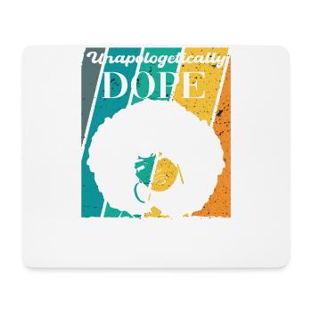 Unexcused Strong Queen Woman - Mouse Pad (horizontal) - white - Front