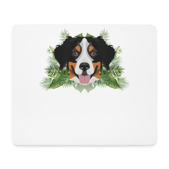 Bouvier bernois tropical - Tapis de souris (format paysage) - blanc - Devant