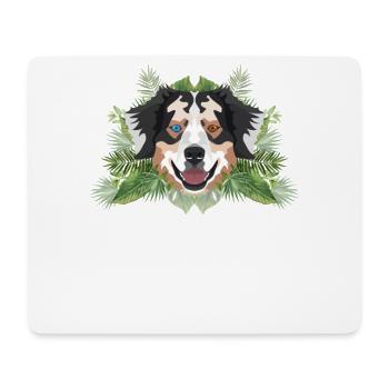 Tropical Australian Shepherd - Mouse Pad (horizontal) - white - Front