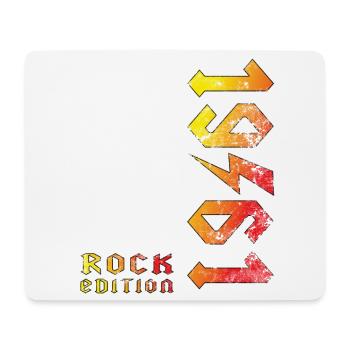 Birthday Rock Edition 1961 - Tapis de souris (format paysage) - blanc - Devant