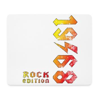 Geburtstag Rock Edition 1968 - Mousepad (Querformat) - Weiß - Vorne