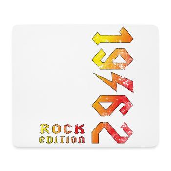 Birthday Rock Edition 1962 - Tapis de souris (format paysage) - blanc - Devant