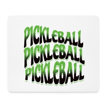 Pickleball Outdoor Game for Men and Women - Mouse Pad (horizontal) - white - Front