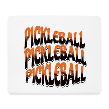 Pickleball Outdoor Game for Men and Women - Mouse Pad (horizontal) - white - Front