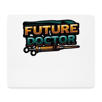 Futur médecin, étudiant en médecine - Tapis de souris (format paysage) - blanc - Devant