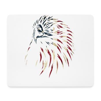 Usa-flagge American Power 4. Juli - Mousepad (Querformat) - Weiß - Vorne