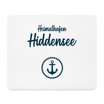 Heimathafen Hiddensee Segeln Küste - Mousepad (Querformat) - Weiß - Vorne