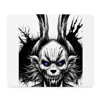 Death Metal Horror Fan Artwork Skulls Skull Art G - Mouse Pad (horizontal) - white - Front