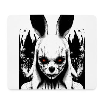 Death Metal Horror Fan Artwork Totulls Skull Art G - Mousepad (Querformat) - Weiß - Vorne