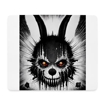 Death Metal Horror Fan Artwork Totulls Skull Art G - Mousepad (Querformat) - Weiß - Vorne