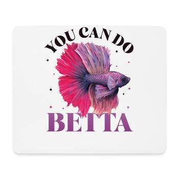 Haltung Von Betta-fischen - Mousepad (Querformat) - Weiß - Vorne