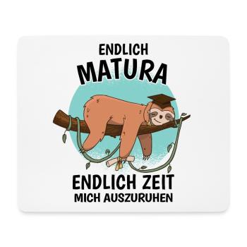 Matura Abschluss 2023 - Mousepad (Querformat) - Weiß - Vorne