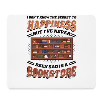 Bookseller, librarian, book lover - Mouse Pad (horizontal) - white - Front