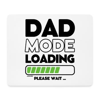 Vatertag - Loading Soon Dad - Mousepad (Querformat) - Weiß - Vorne
