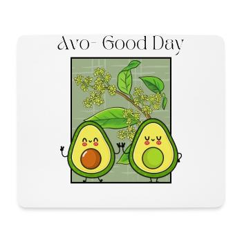 Avo-Good Day - Mouse Pad (horizontal) - white - Front
