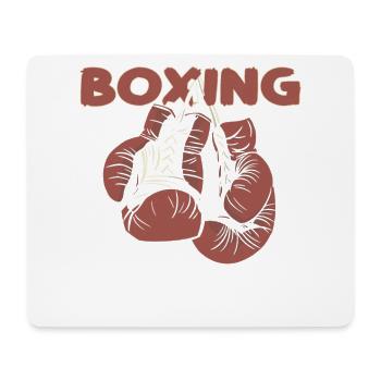 Boxing I'd Hit That Boxing Gloves Martial Artists - Mouse Pad (horizontal) - white - Front