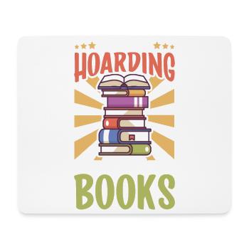 Buchleser Leseliteratur Bücherwurm Geschenkidee - Mousepad (Querformat) - Weiß - Vorne