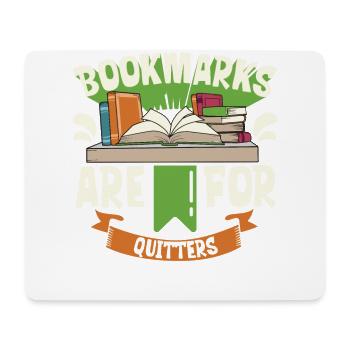 Book Reader Reading Literature Bookworm Gift Idea - Mouse Pad (horizontal) - white - Front